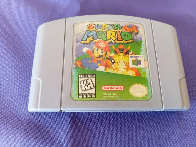 Mario 64 original ótimo estado