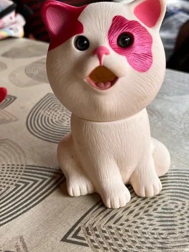Boneco Gatinho My Pet Come E Faz Caquinha