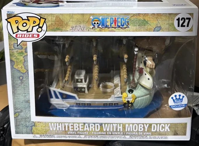 Funko pop barba branca com barco