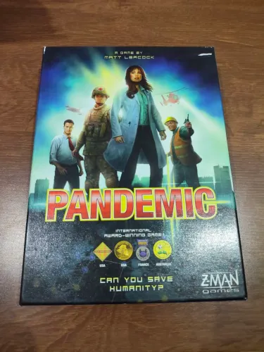 Pandemic Board Game - Jogo Tabuleiro 