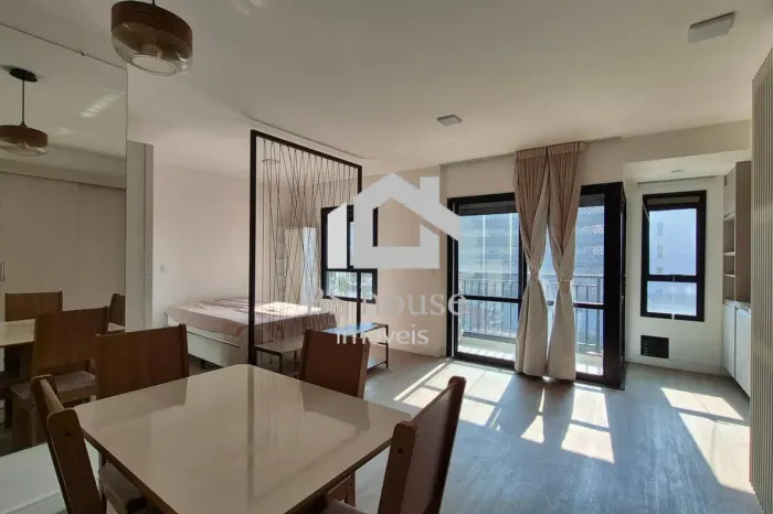Studio com 44 m² Mobiliado, no Bairro Campestre em Santo André