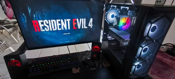 PC GAMER COMPLETO MONSTRO! RX580 + 48GB RAM + SSD 1TB + MONITOR 27" SAMSUNG + KIT REDRAGON