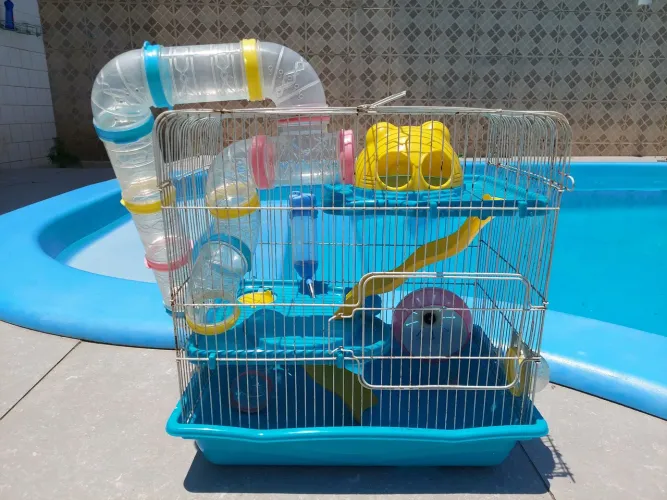 Gaiola completa para hamster 