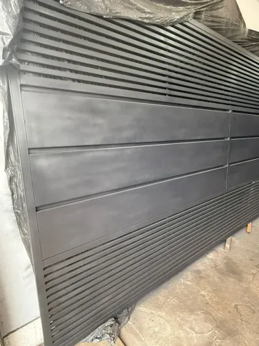 portão metalon e chapa 
