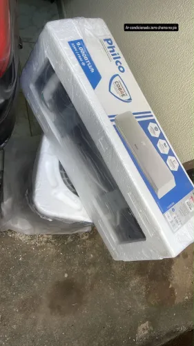 Ar-Condicionado Philco Split 9.000 BTUs - Novo na Caixa ?