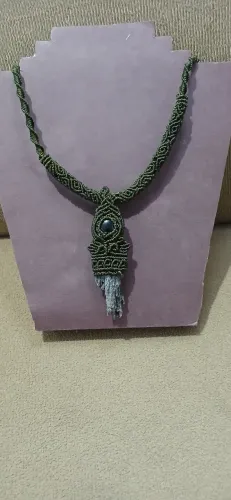 Colar Macramê