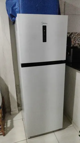 Geladeira Midea 347L Frost Free Duplex Branca