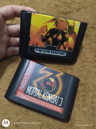 Fitas mega drive original 