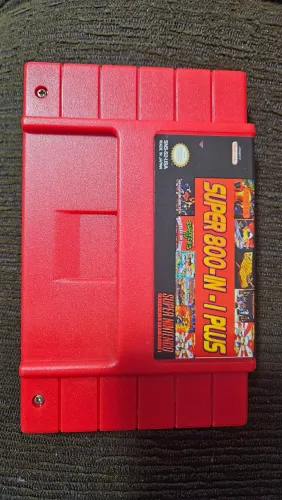Cartucho Super nintendo com 800 jogos