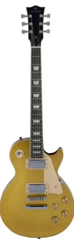 Guitarra Michael (Les Paul) Mais cubo amplificador Meteoro 