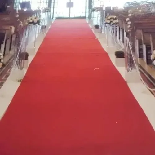 Tapete passadeira igreja 20 metros