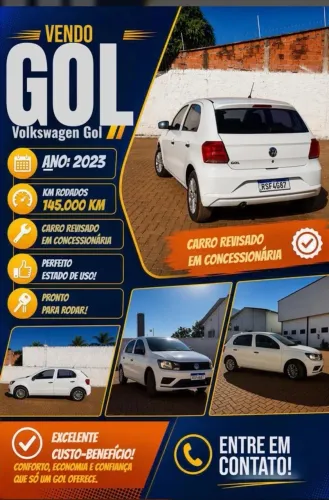 Volkswagen Gol Geração VII 1.0 12V Flex Mec. 4P 2023