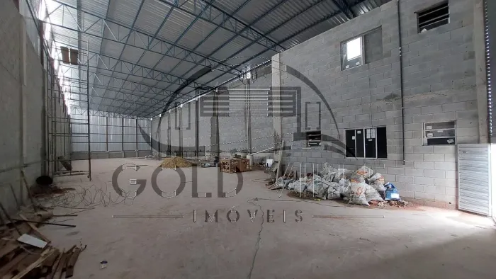 GA5581 - alugo este galpão novo em Carapicuíba com 523m² de área construída, 500 m² de áre