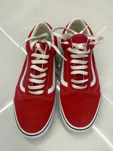 Tênis Vans Original Old Skool Vermelho 