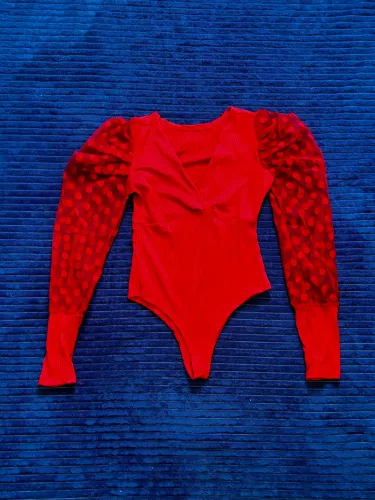 Body Vermelho. Tamanho M