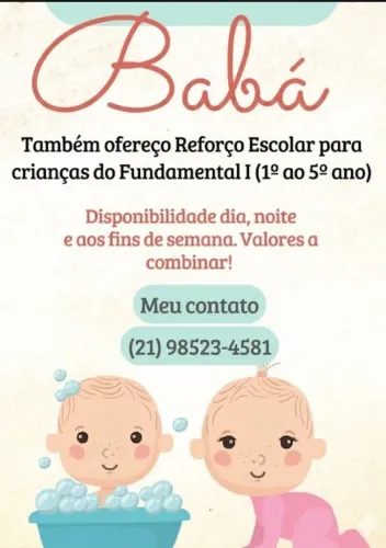Babá e Explicadora 