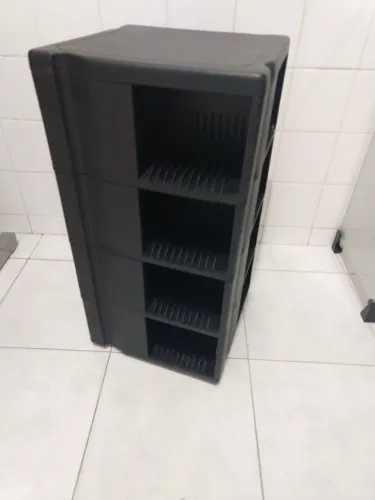 Porta CDs grande giratório 