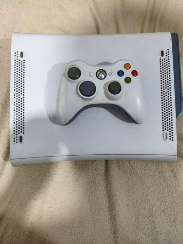 Xbox 360 fat branco 60 gigas funcionando