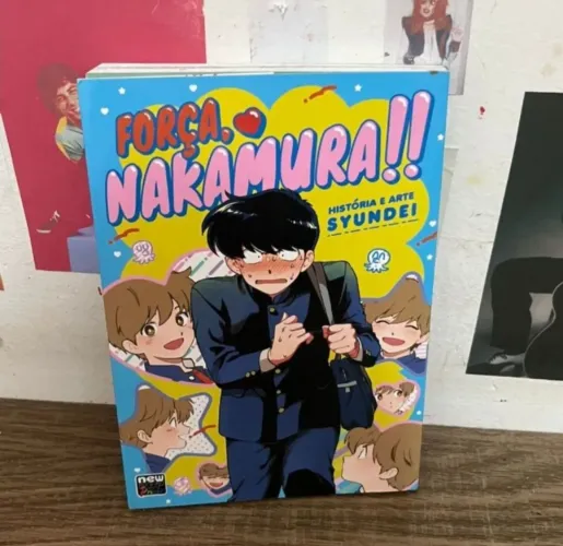 mangá força nakamura volume 1 azul