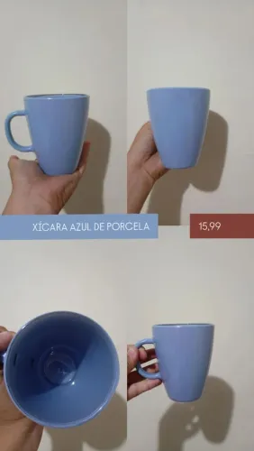 XÍCARA PORCELANA
