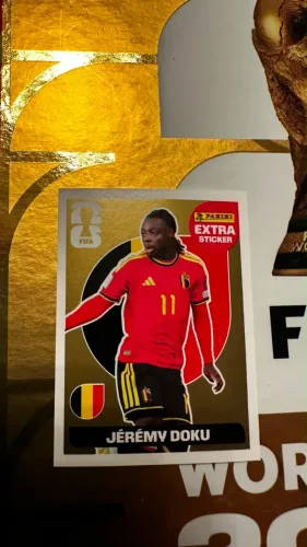 Figurinha PANINI EXTRA STICKER Jérémy Doku