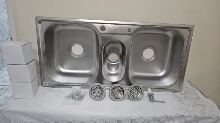 OCuba Tripla Inox (Nova) + Acessórios