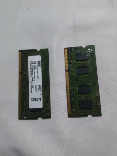 Memória ram ddr3 notebook 4gb (2gb cada uma)