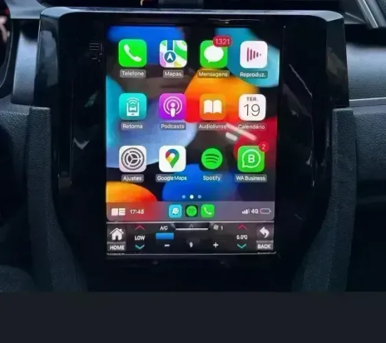 Multimídia Android de 7a 12polegadas .modelo 1din .tesla .2din .temos molduras para todos/