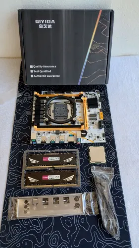 Kit placa mãe X99 + Processador 2680V4 + 16GB de RAM