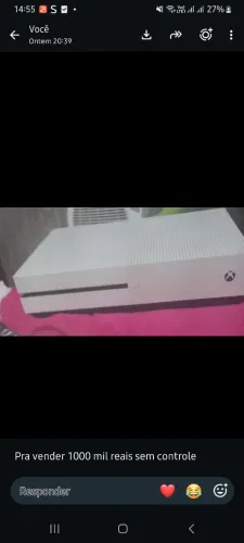 XBOX ONE (SEM CONTROLE) OLHE A DESCRIÇÃO!!
