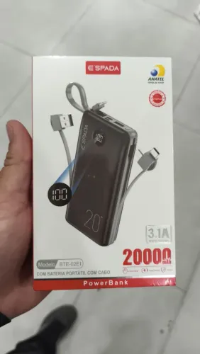 Carregador portátil 20.000 mah