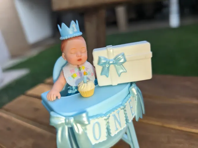 My mini baby especial aniversário ruivo