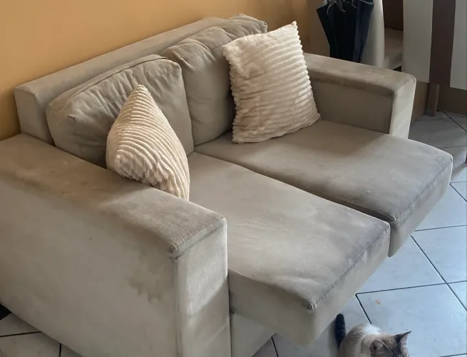 Sofá retrátil 2 lugares