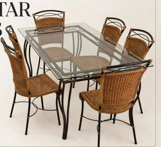 Vendo mesa de vidro em excelente estado 