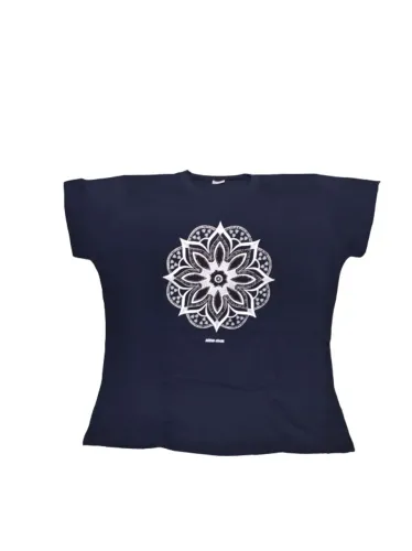Camiseta unisex com linda mandala