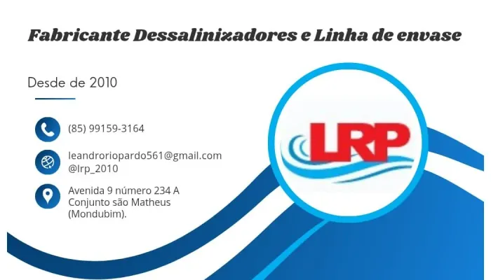 DESSALINIZADOR (OSMOSE REVERSA)