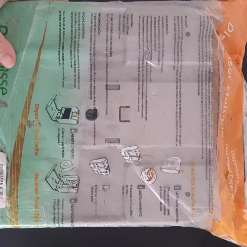 OPORTUNIDADE! Kit Dispenser Premisse Linha Urban (Papel + Sabonete) - NOVO E LACRADO!