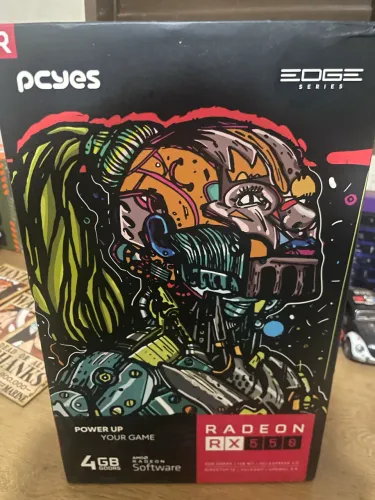 RX 550 PLACA DE VÍDEO COM 3 meses de USO