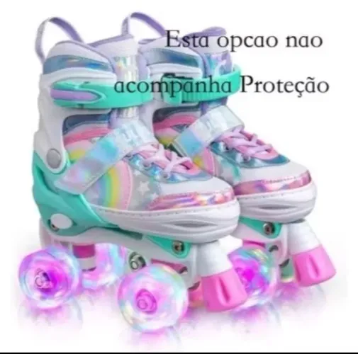 Patins feminino novo