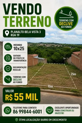 Vendo terreno 