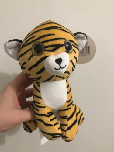 Pelucia tigre damy toys nova com etiqueta 
