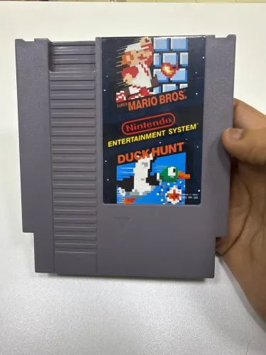 Super Mario Bros e Duck Hunt NES