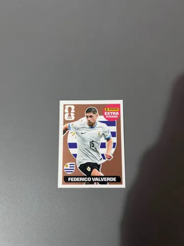 Figurinha Extra Sticker Federico Valverde Bronze