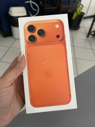 iPhone 17 pro Max 256 gb (cor laranja)