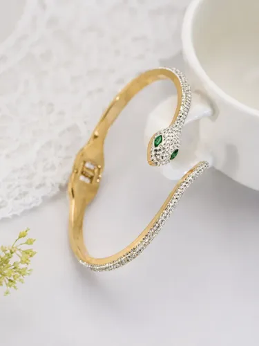 Bracelete serpente inspiração Bulgari