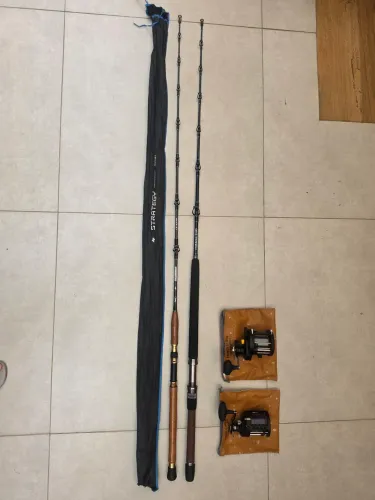 Conjunto completo para pesca pesada