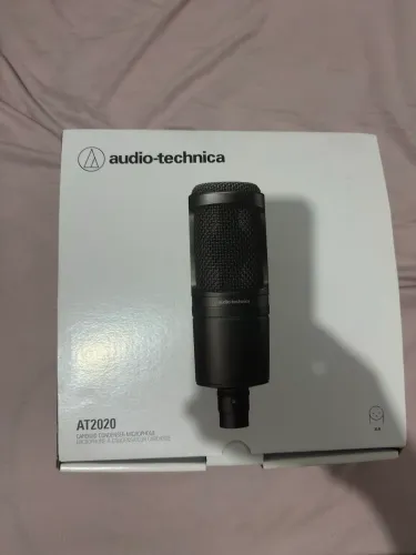 Kit Home Studio Microfone Condensador Cardioide AT2020 + Armer Argent One - Impecável