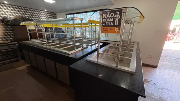 5 BUFFETS TÉRMICOS PROFISSIONAIS (QUENTE E FRIO) - OPORTUNIDADE ÚNICA