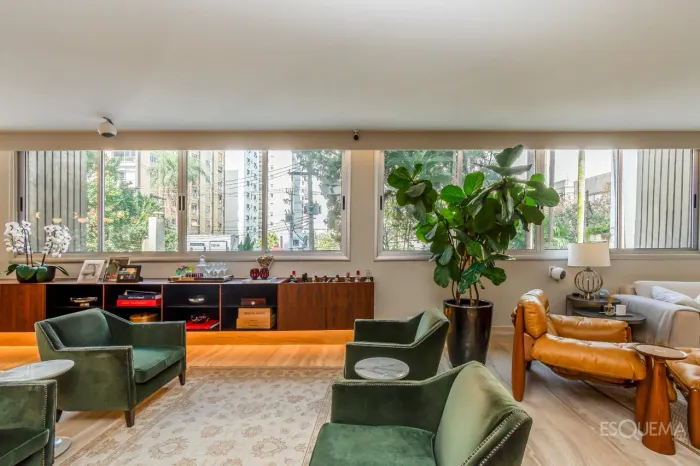 Apartamento reformado no Villa Rica com 4 suítes nos Jardins