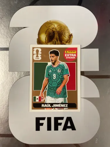 Figurinha Extra Legend - Raúl Jiménez - Bronze 2026